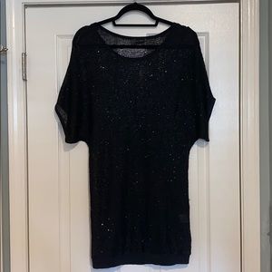 Sequin Mesh Tunic